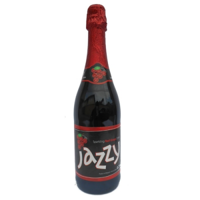 JAZZY SPARKLING RED GRAPE DRINK 